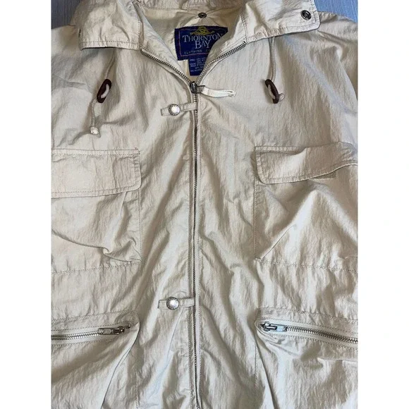 Thornton Bay Canvas Field Jacket Mens Large Vintage 80s USA - Picture 5 of 9